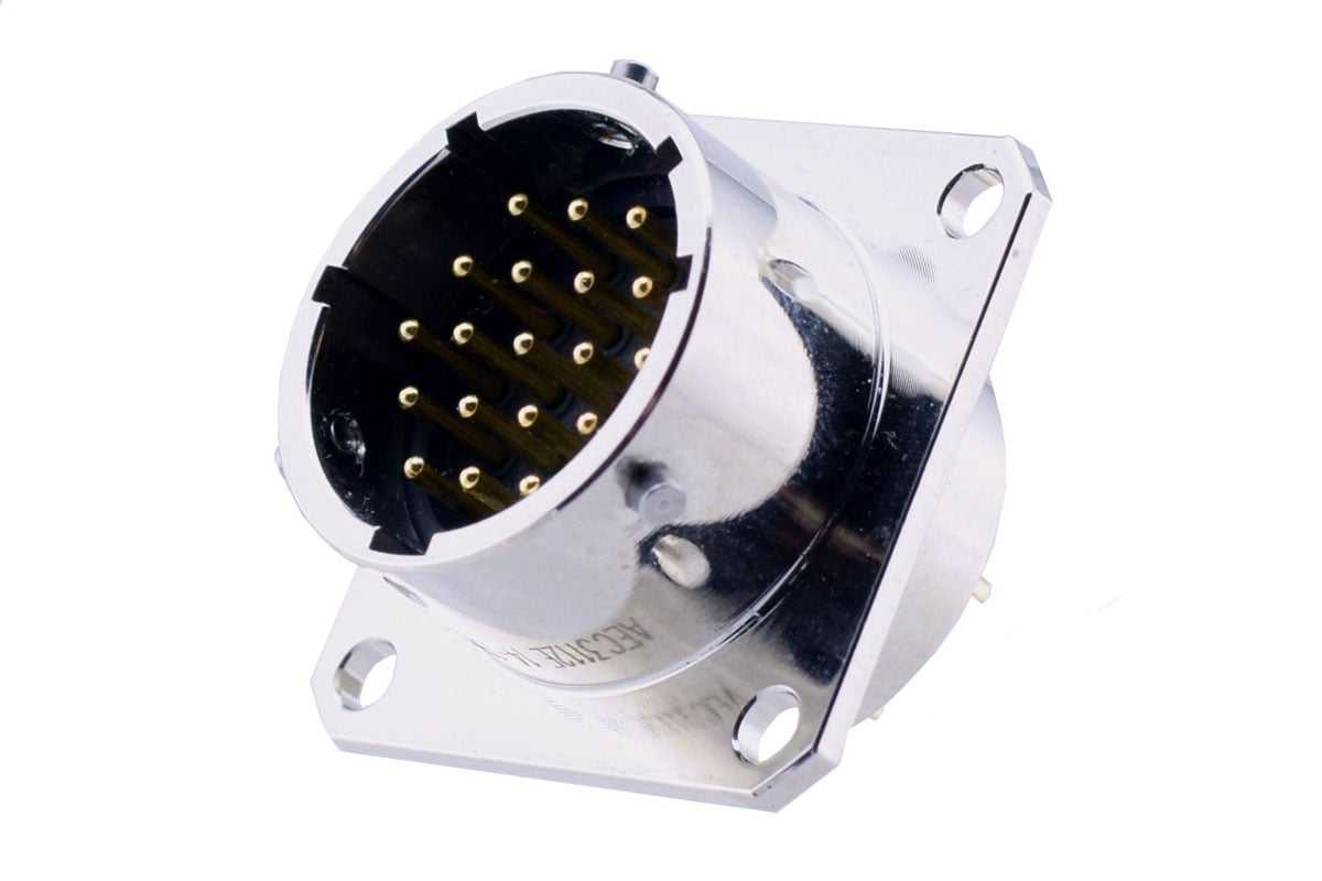RPZ RC12＋ INTEC CONNECTOR (Mサイズ)＋DLX 中古品 AEC 3112 Box Mounting Receptacle | MS3112 Commercial Ver.